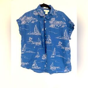 Cynthia Rowley Linen Shirt